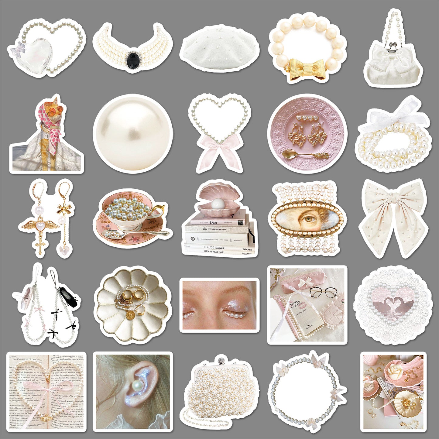 Pearl style sticker pack π