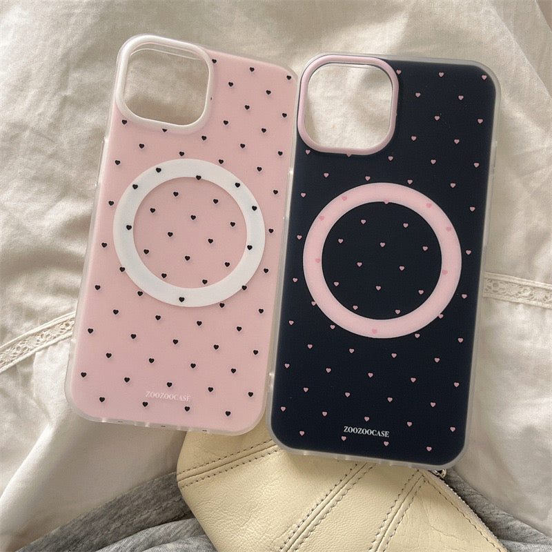 Dot series magsafe iphone case π€