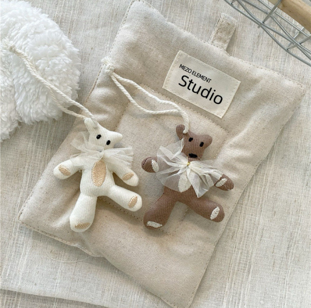 Sweet Fabric β Teddy, Swan, Pup & Cherry Charm