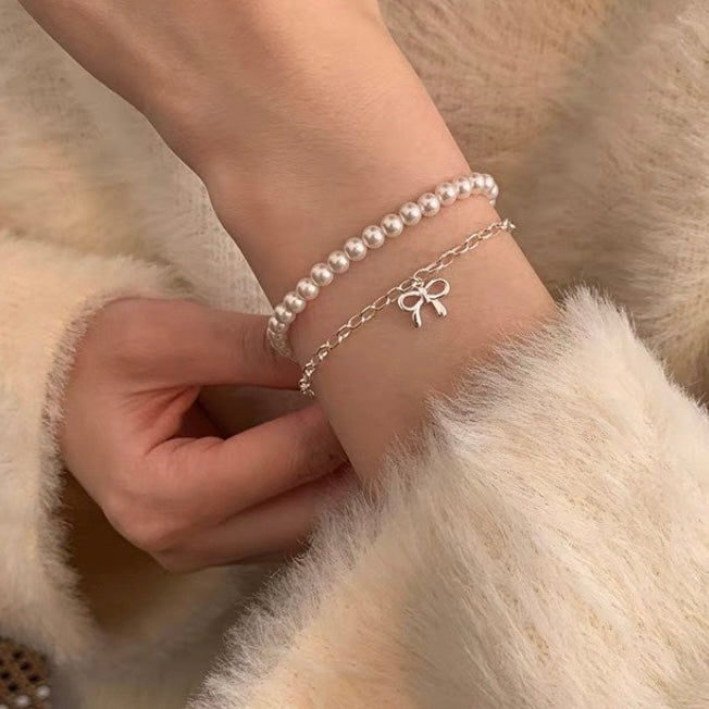 Double pearl bracelet 🤍