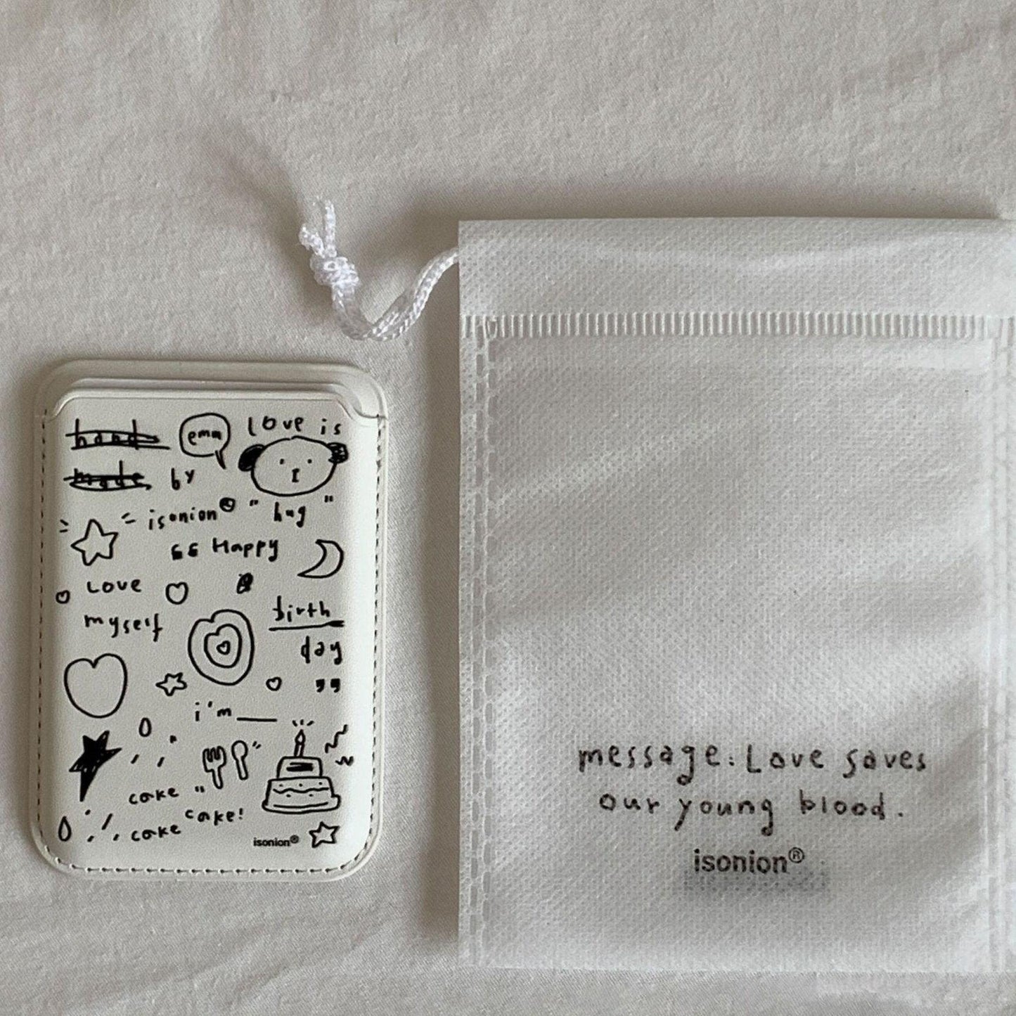 cute magsafe cardholder