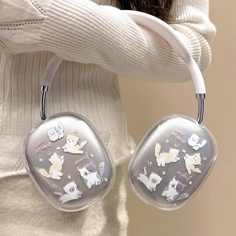 Happy Cats and Dogs AirPods Pro Max Case 🍦