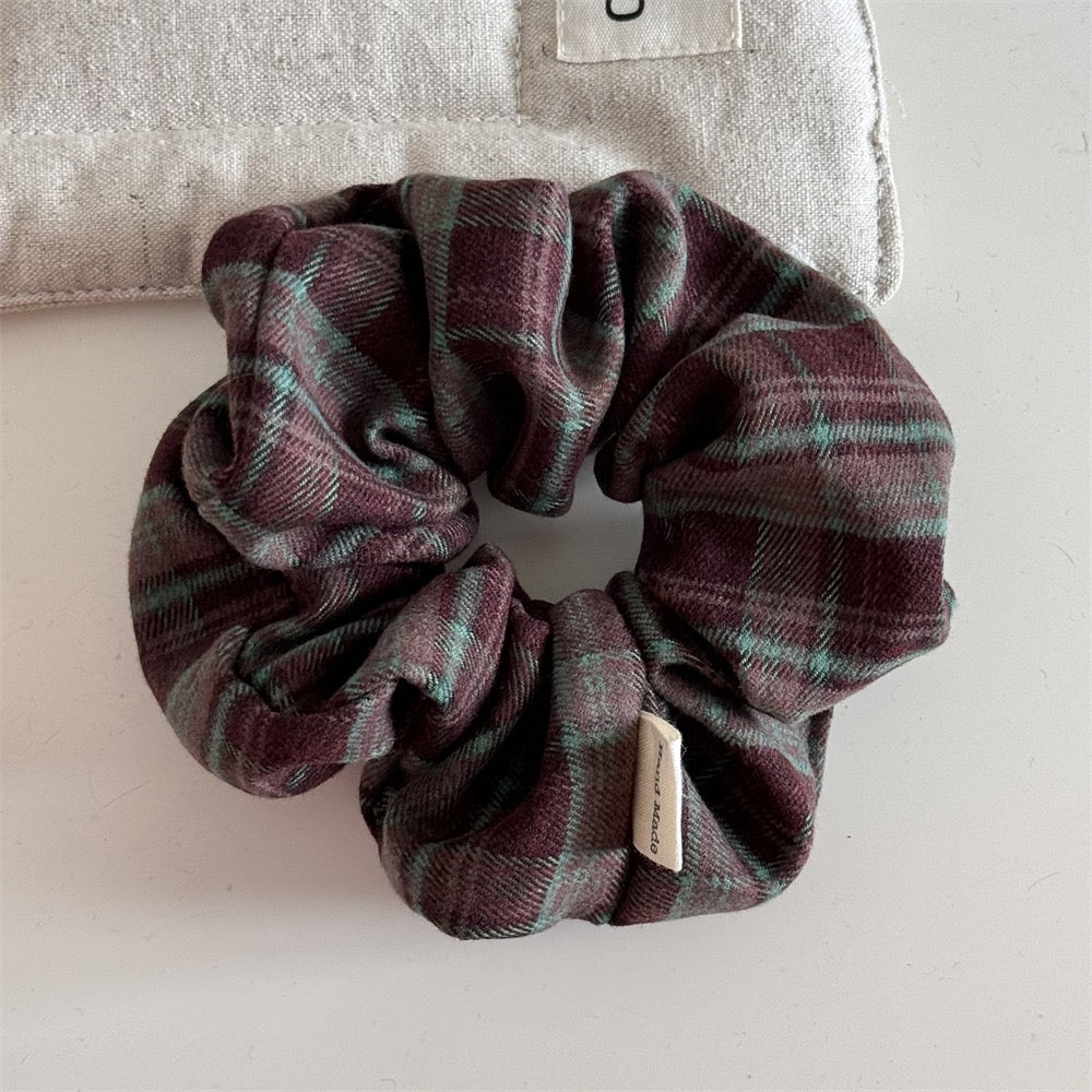 Plaid series scrunchies & headbands š¤