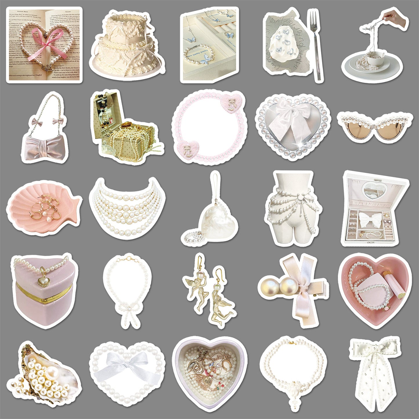 Pearl style sticker pack π