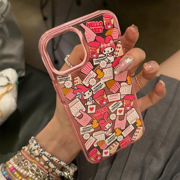 Cute graphic shopping style iPhone case.