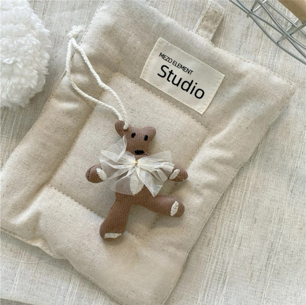 Sweet Fabric β Teddy, Swan, Pup & Cherry Charm