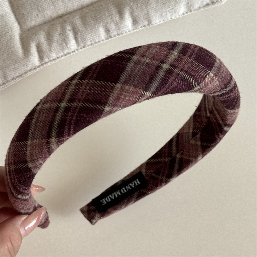 Plaid series scrunchies & headbands š¤