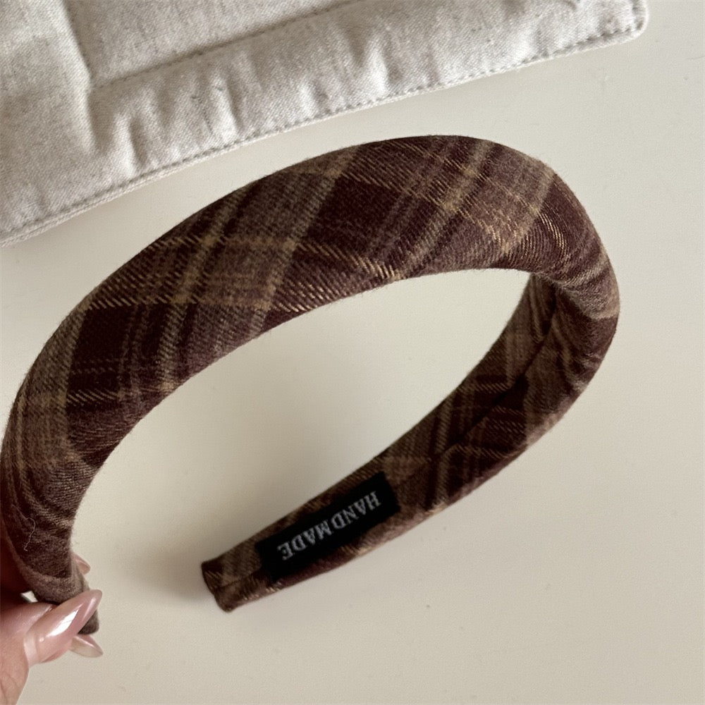 Plaid series scrunchies & headbands š¤