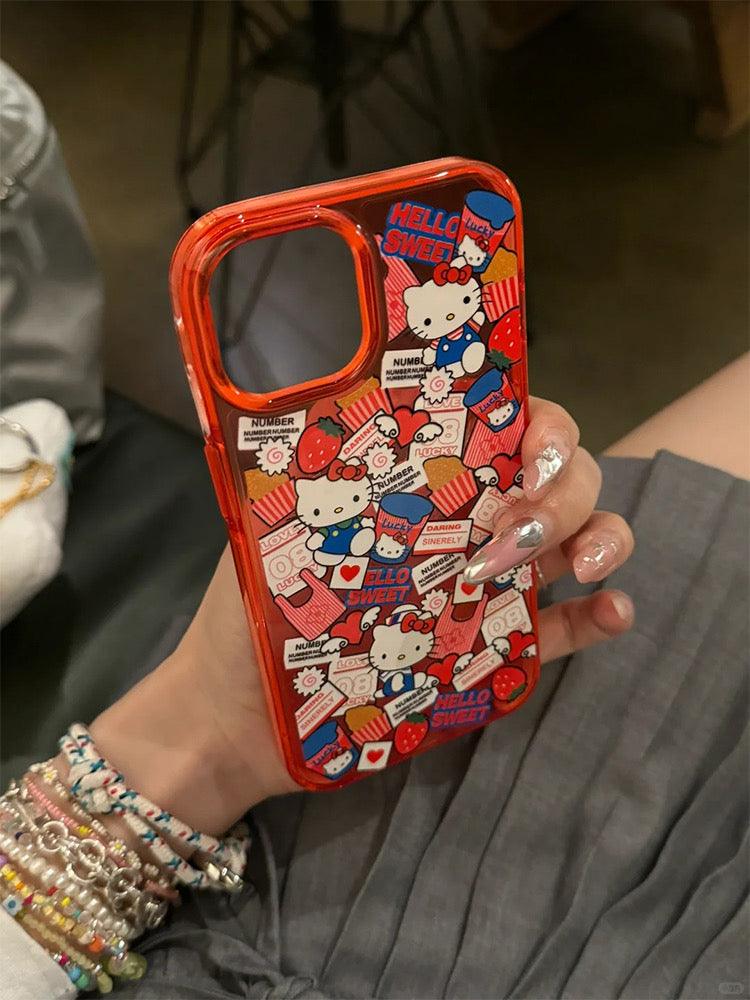 Cute cartoon graph shopping style iPhone case π