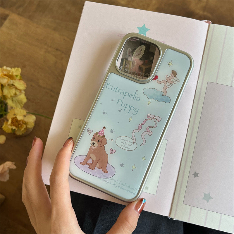 Eutrapelia Puppy iPhone case
