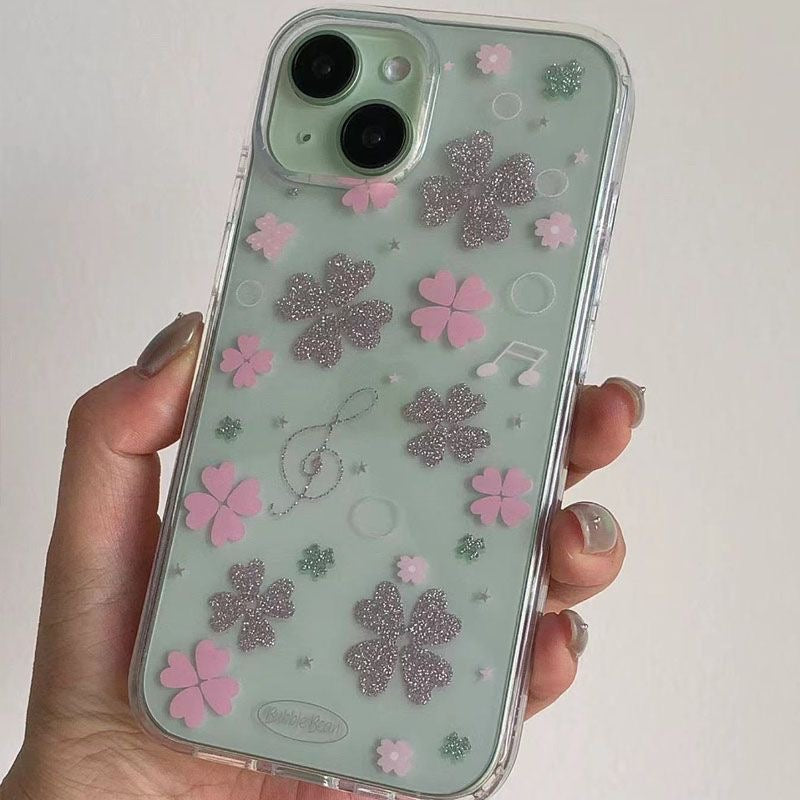 Lucky in pink iPhone case π