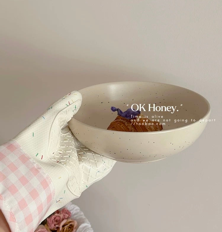 Heat-Resistant Silicone Mitt
