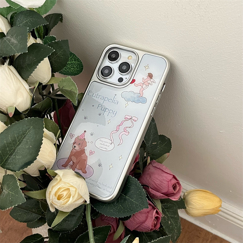 Eutrapelia Puppy iPhone case š