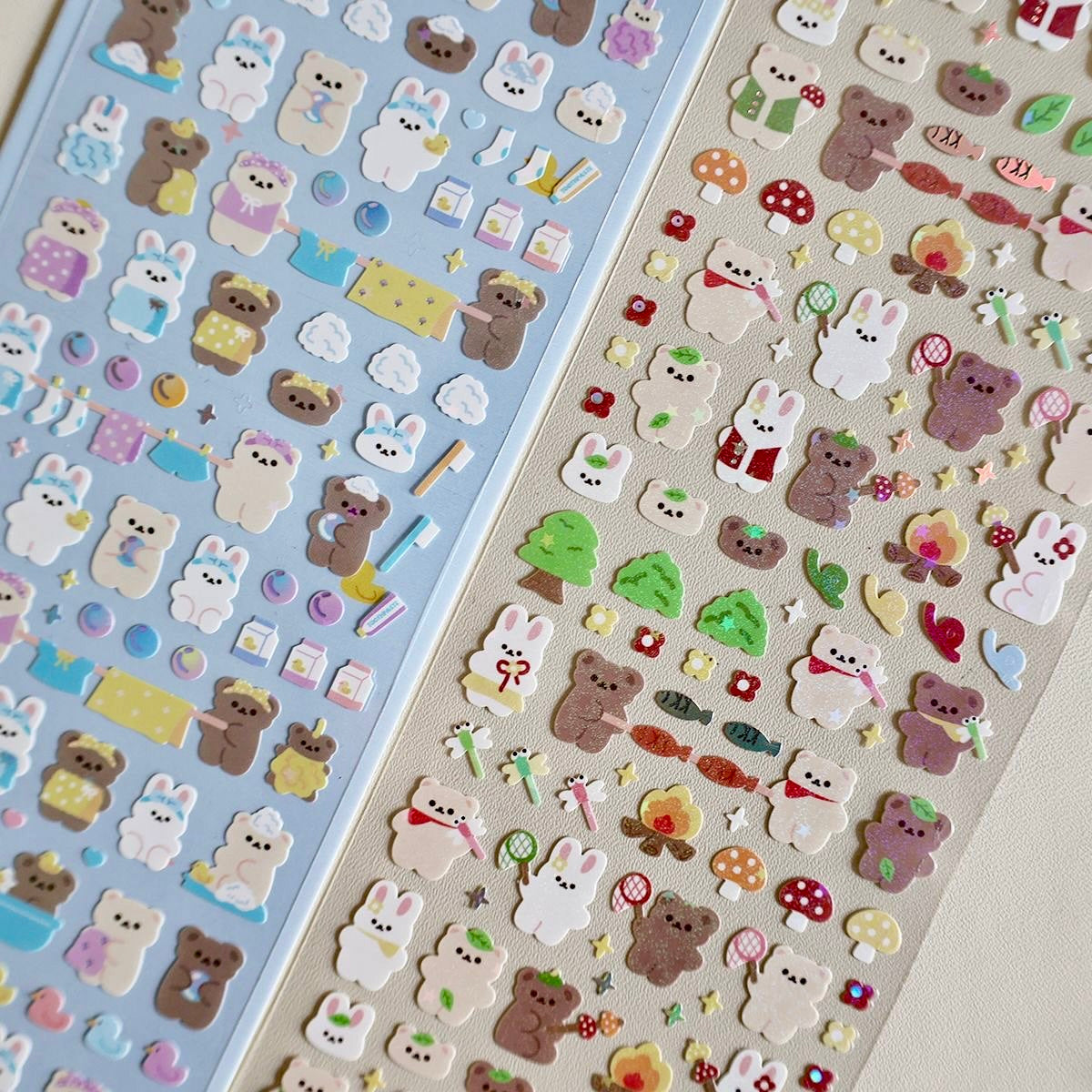 Cute bear large sticker pack 2️⃣