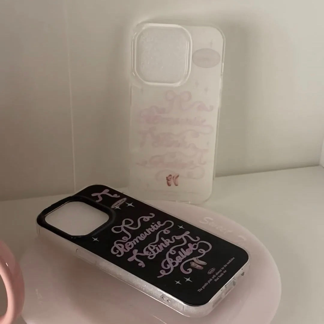 Ballet style graffiti iPhone case 🩰