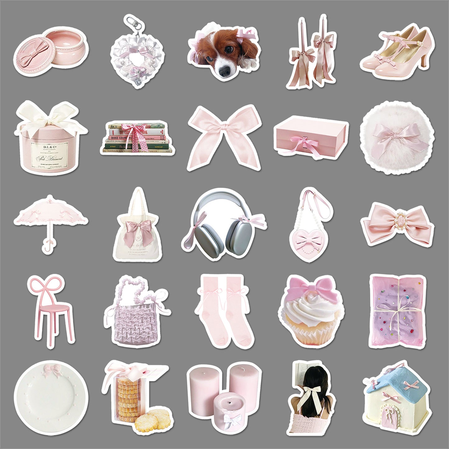 Ribbon style sticker pack π