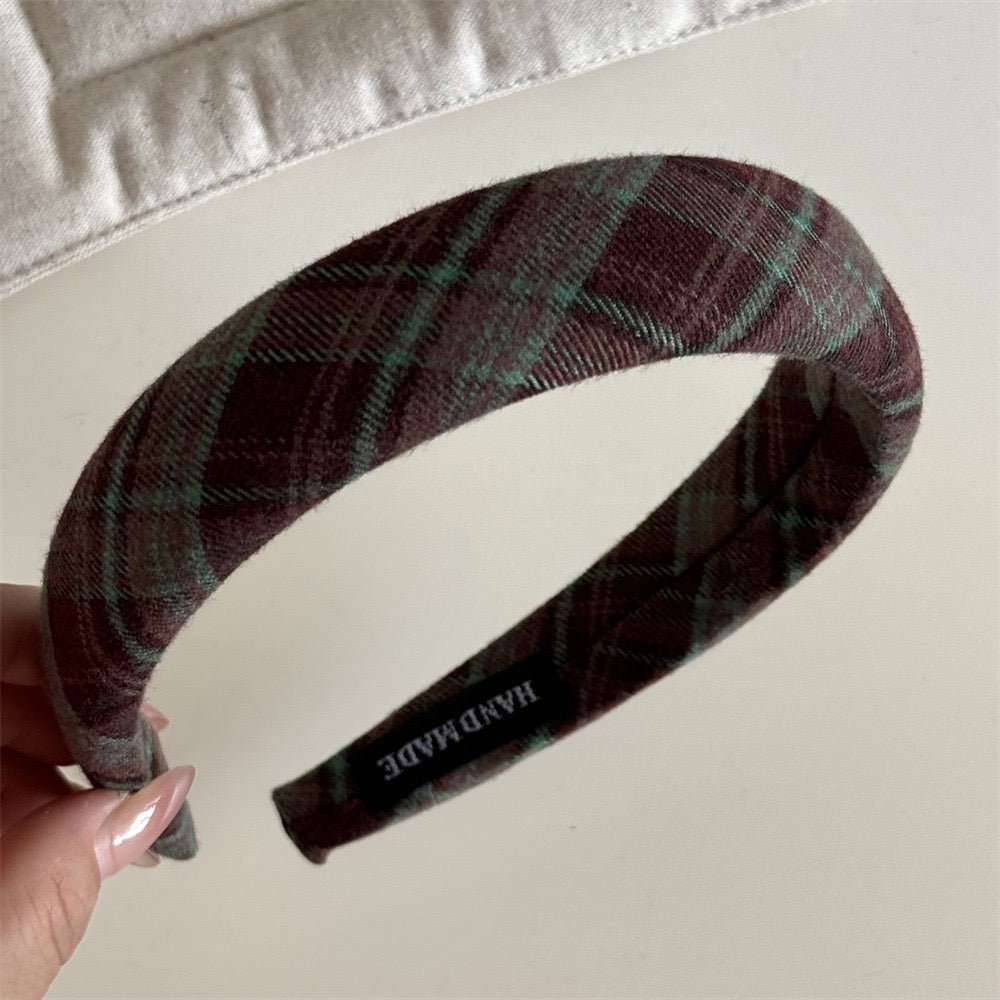 Plaid series scrunchies & headbands š¤