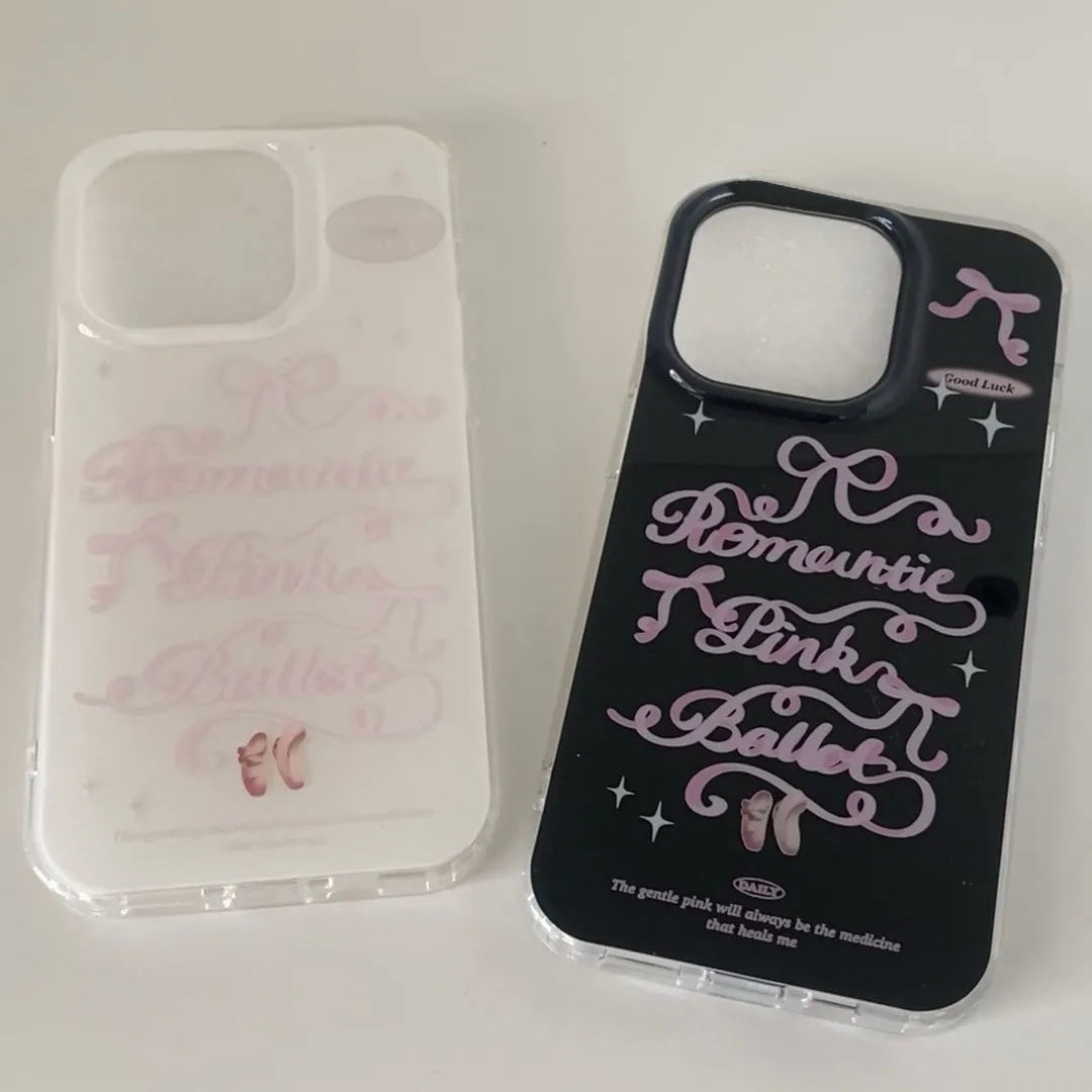 Ballet style graffiti iPhone case 🩰
