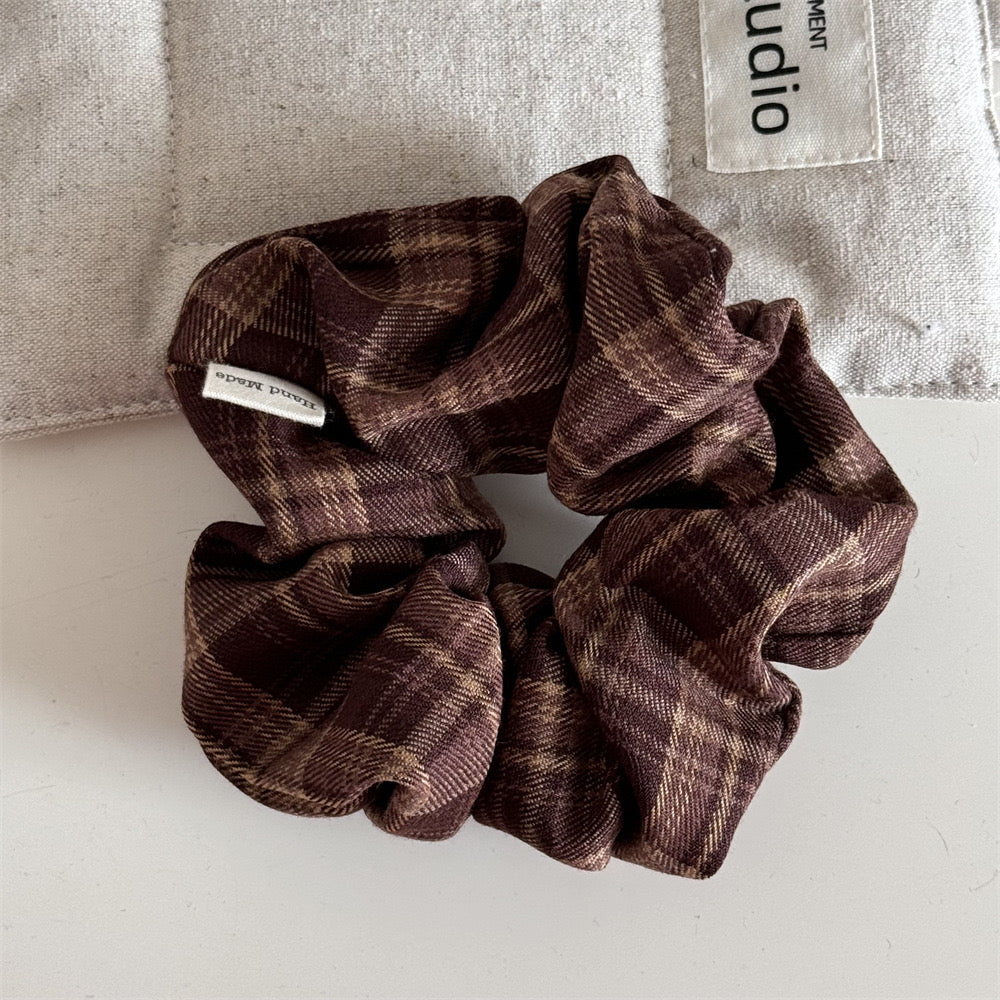 Plaid series scrunchies & headbands š¤