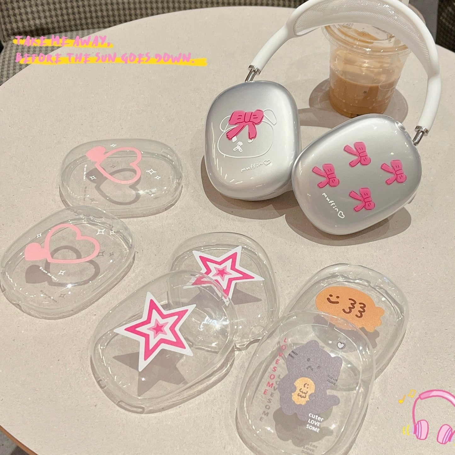 Cute pattern AirPods Pro Max Case🪽