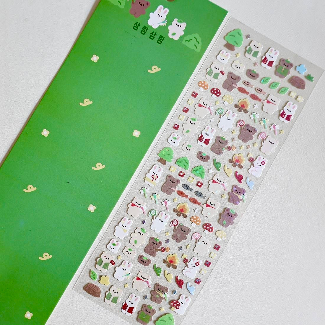 Cute bear large sticker pack 2️⃣