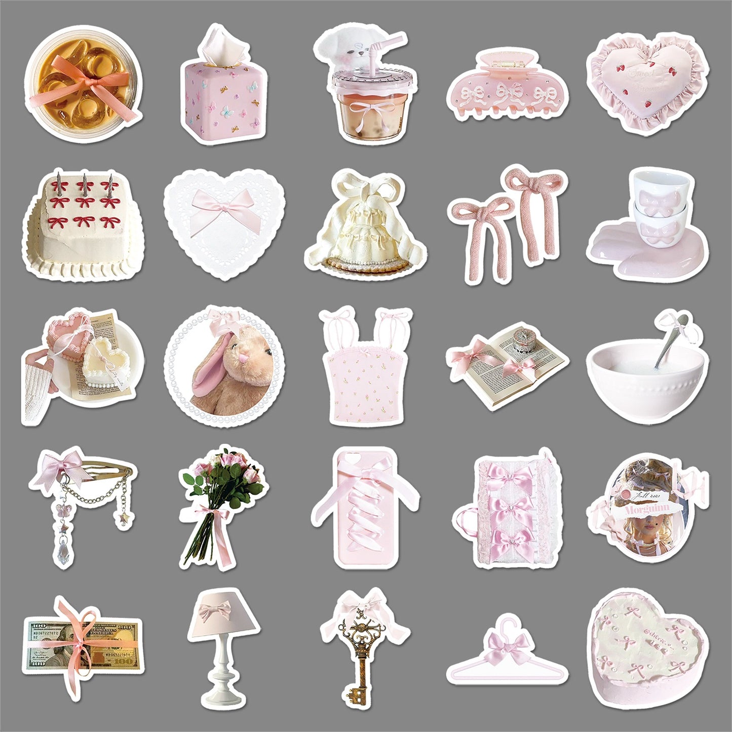Ribbon style sticker pack π