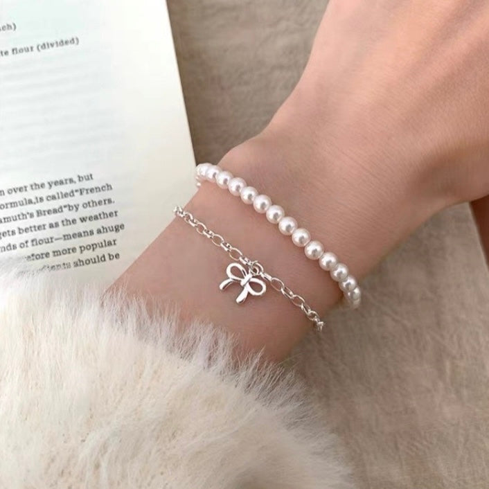 Double pearl bracelet 🤍