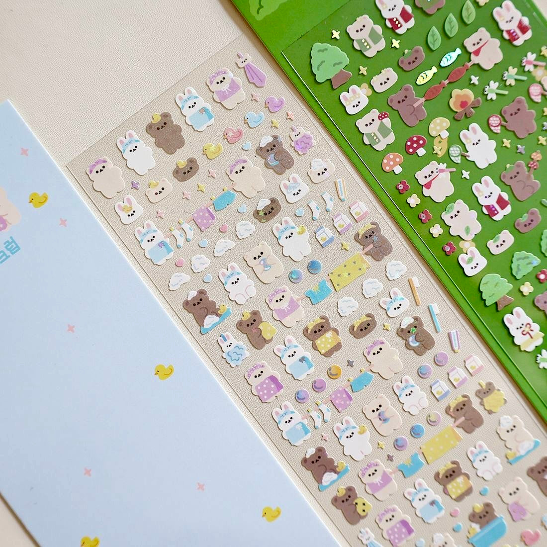 Cute bear large sticker pack 2️⃣