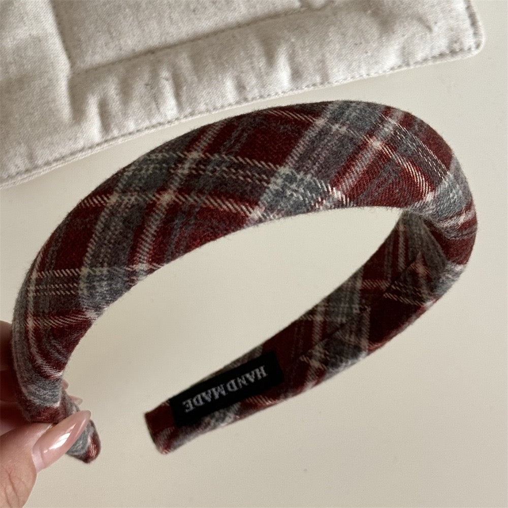 Plaid series scrunchies & headbands š¤