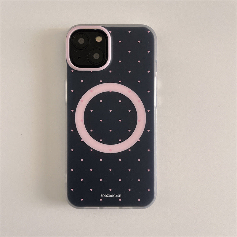 Dot series magsafe iphone case π€