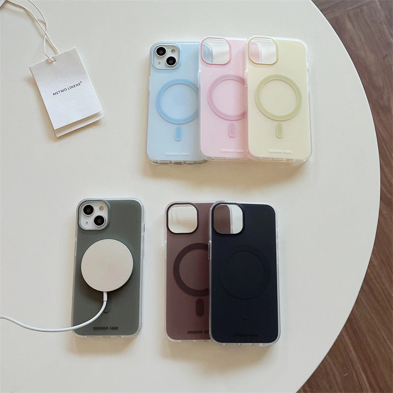 Colorful magsafe iphone case π€