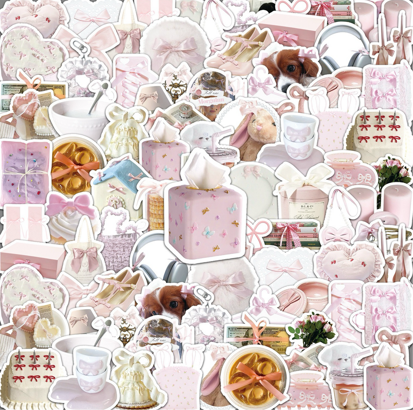 Ribbon style sticker pack π
