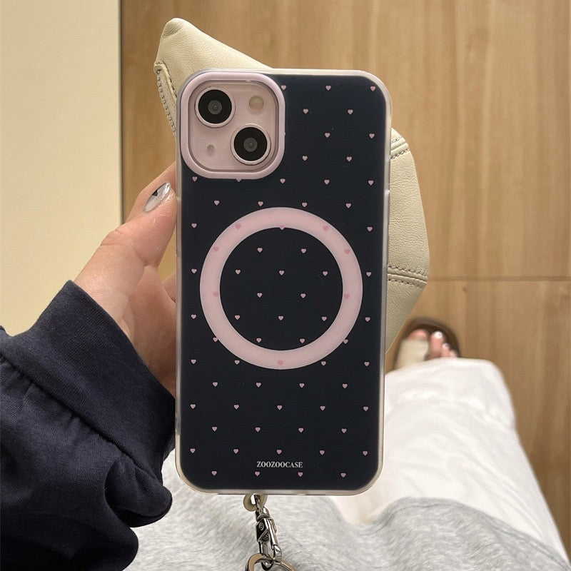 Dot series magsafe iphone case π€