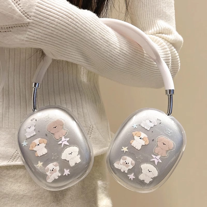 Happy Cats and Dogs AirPods Pro Max Case 🍦