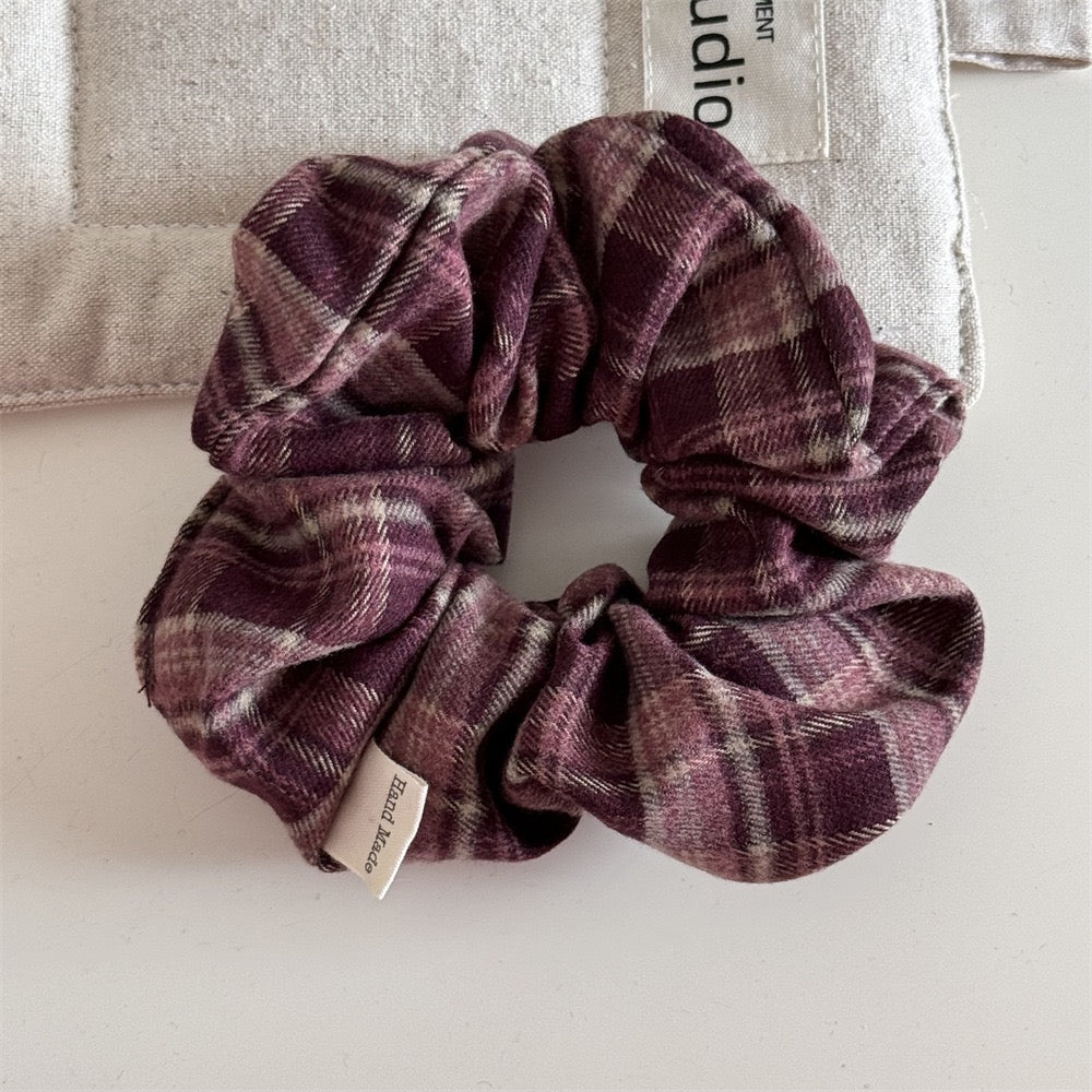 Plaid series scrunchies & headbands š¤
