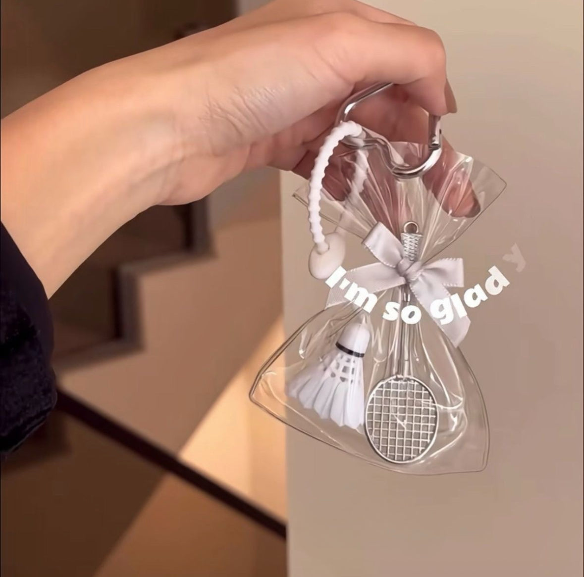 Pocket Size Badminton Set Charm