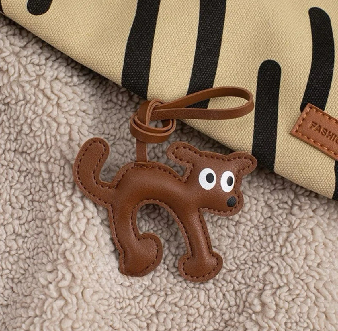 Sausage Dog Leather Keychain🐕