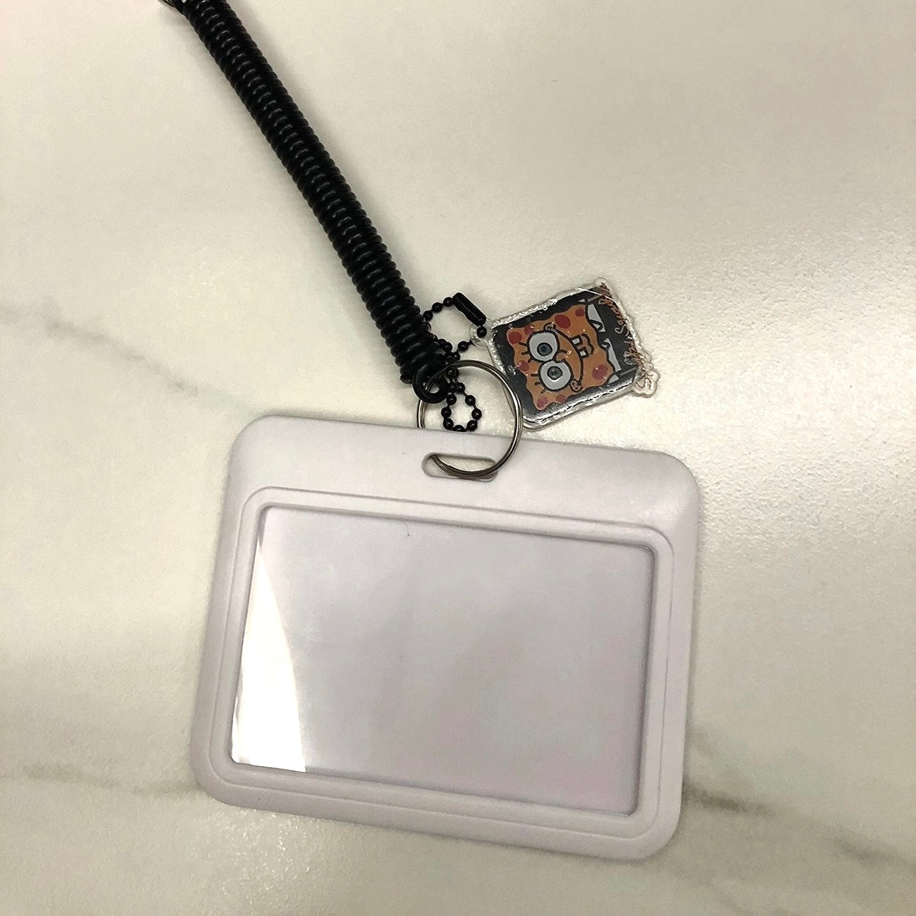 SpongeBob Card Holder Charm