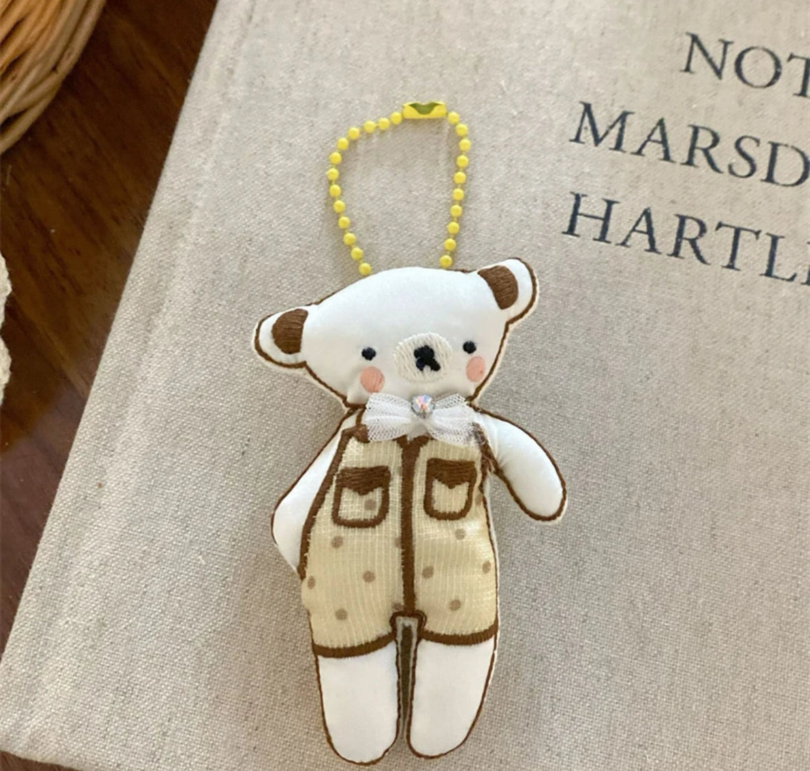 Cute Dog & Bear Letter Charm