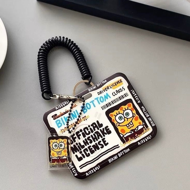 SpongeBob Card Holder Charm