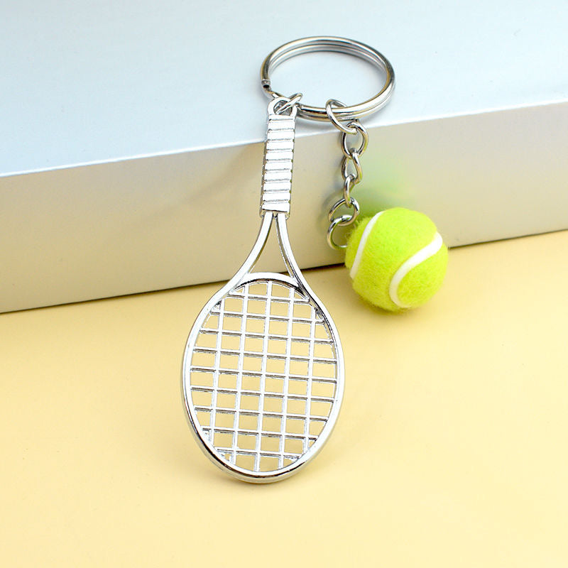 Tennis Racket Keychain