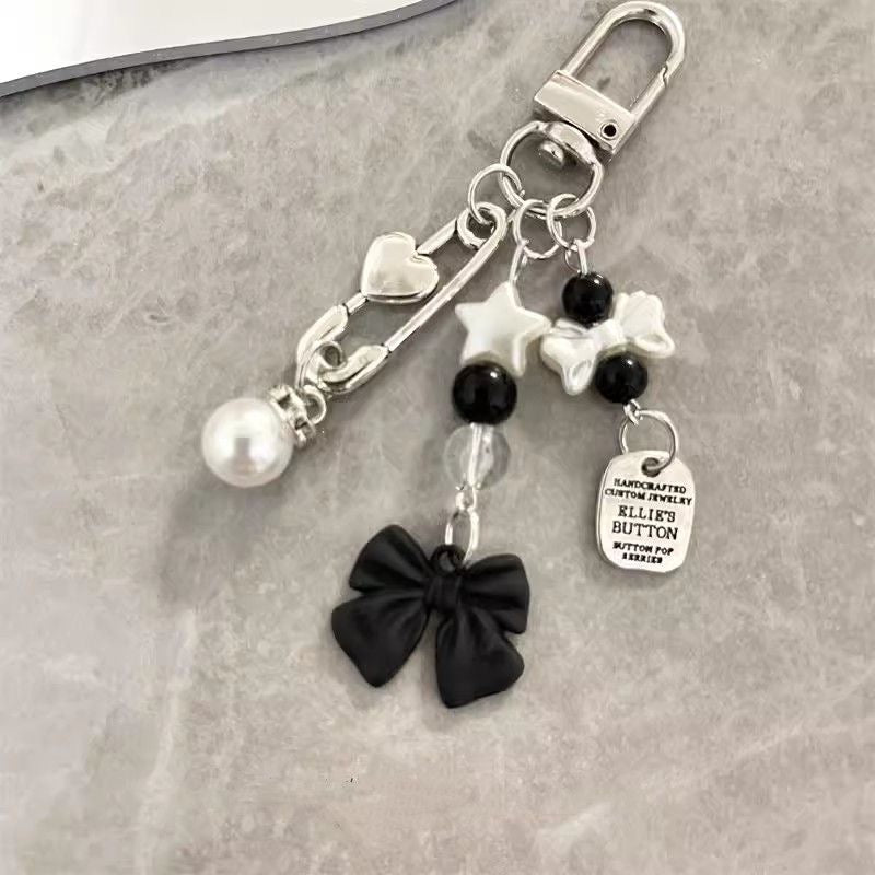 Trendy Bow Beaded Charm
