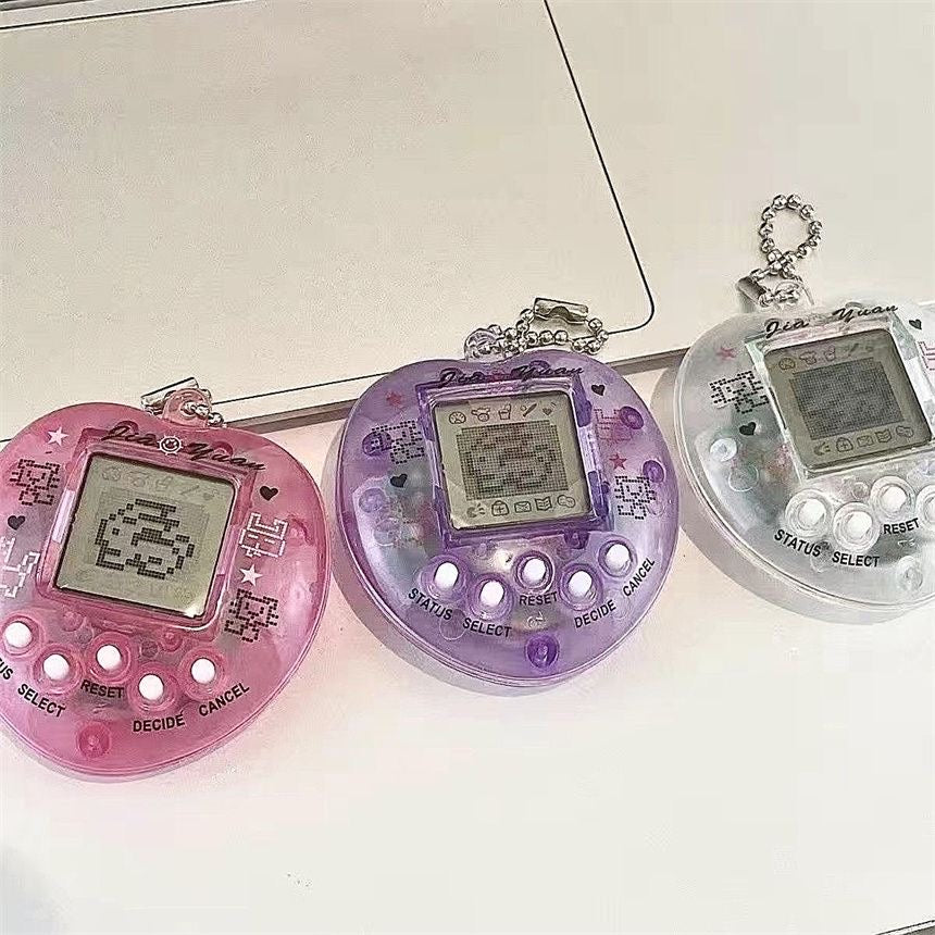 Retro Virtual Pet Handheld Charm