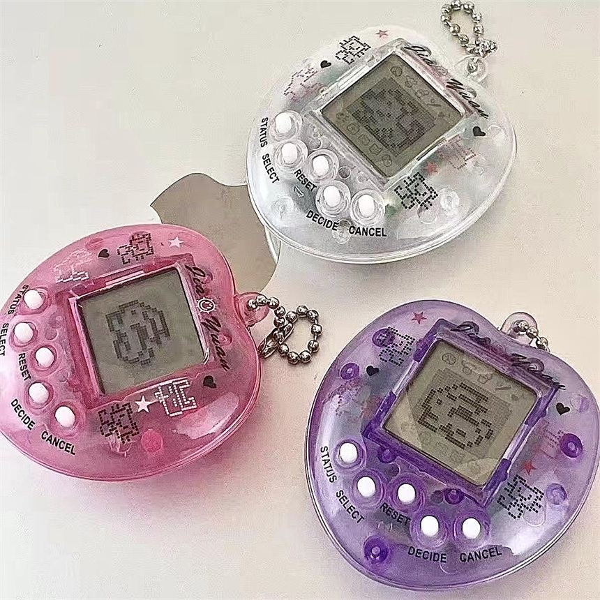 Retro Virtual Pet Handheld Charm