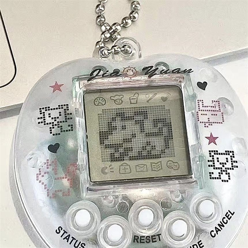 Retro Virtual Pet Handheld Charm
