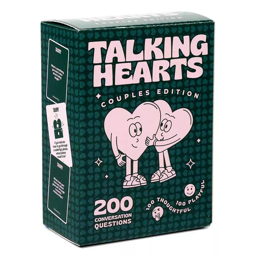Talking hearts card game (couples edition)