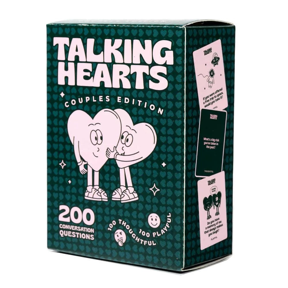 Talking hearts card game (couples edition)