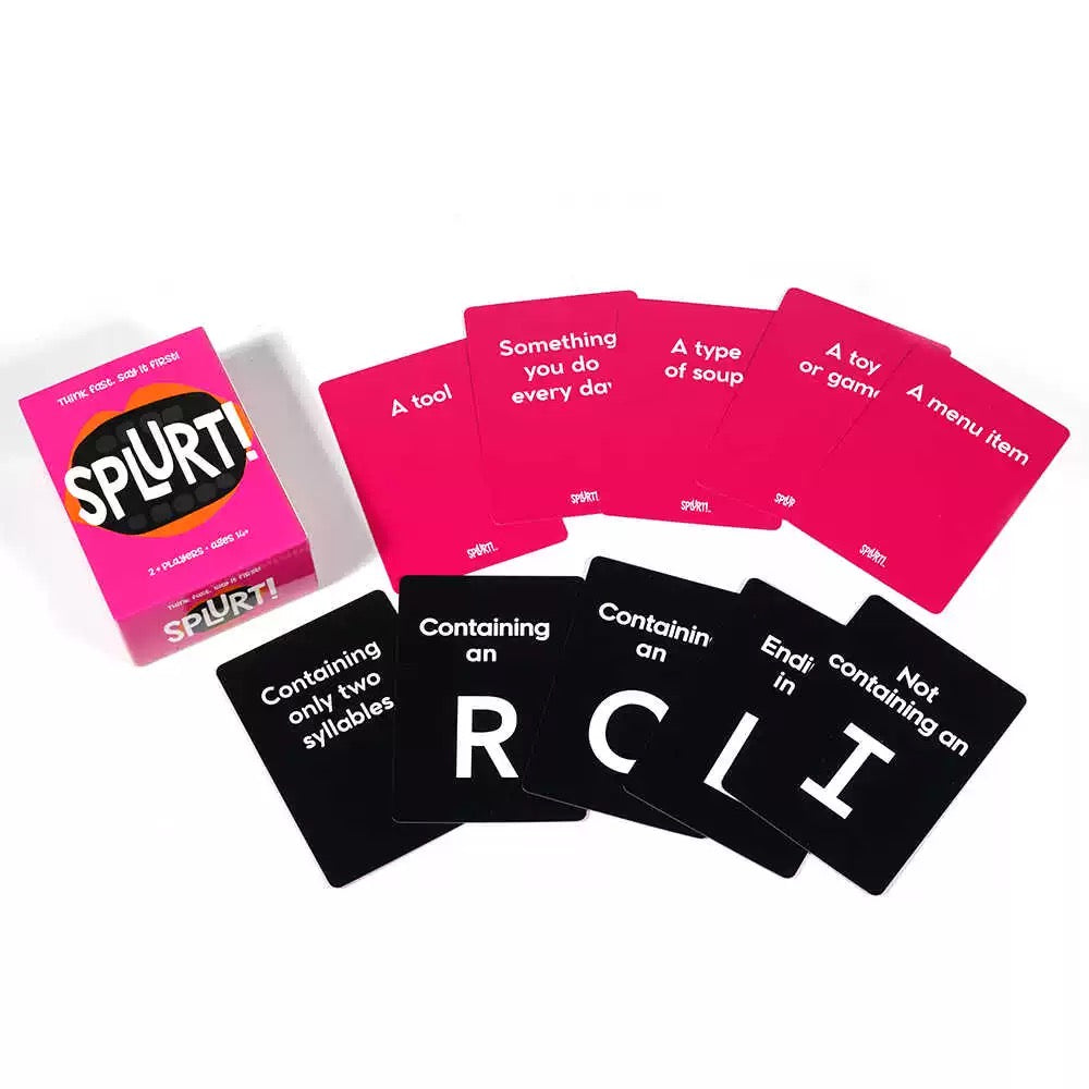 Drinking cards game (splurt)