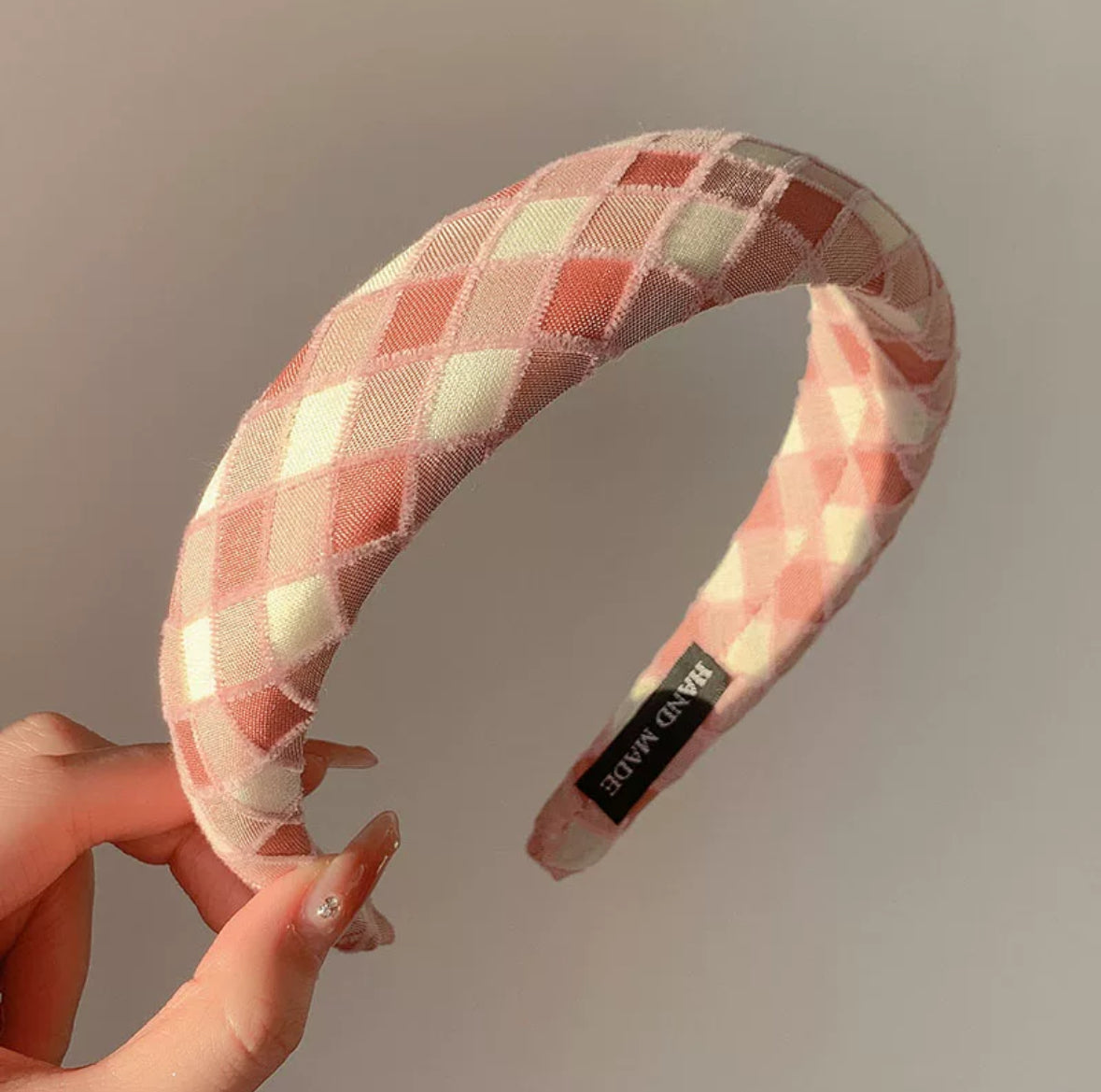 Pink headband