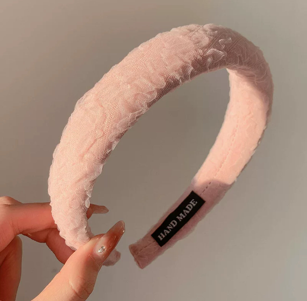 Pink headband